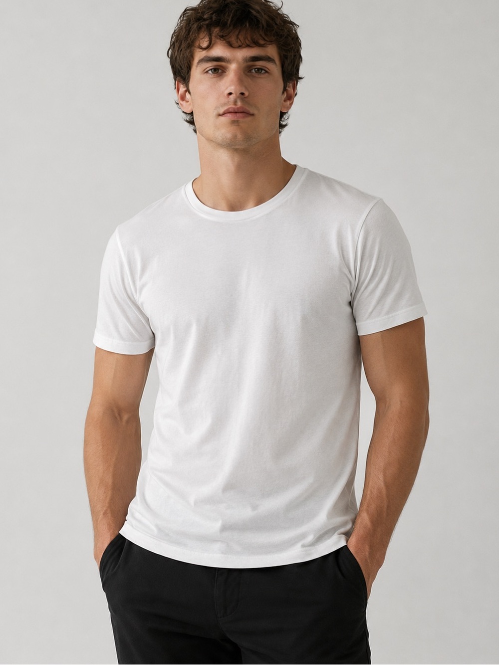 Zanone Men’s White Knit Shirt Icepiquet 100% Cotton Short Sleeve Top SZ 48